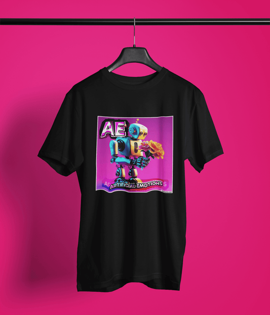 "ARTIFICIAL EMOTIONS" - BIG PRINT Premium Bio T-Shirt / klassisch, oversized