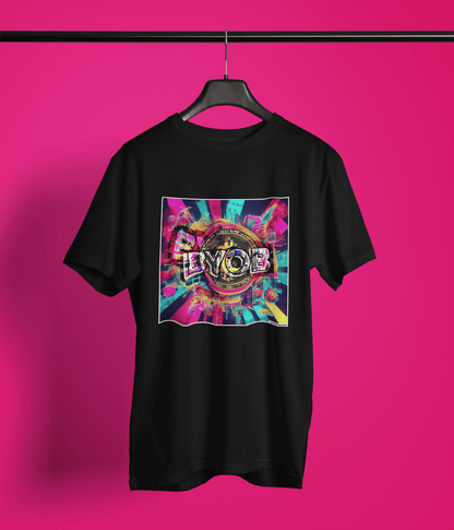 "BITCOIN BYOB" - BIG PRINT Premium Bio T-Shirt / klassisch, oversized